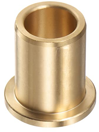 QUARKZMAN Flansch Gleitlager Hülse 16mm Bohrung 22mm AD 30mm Länge 3mm Flansch Dicke Bronze Buchse Selbstschmierende Gleitbuchsen Hülse für Industrielle Anlagen