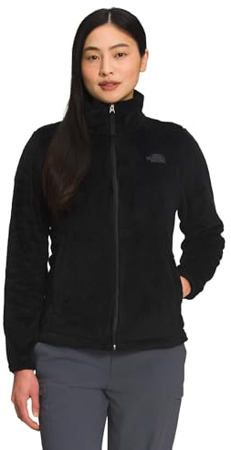 The North Face Women's Osito Full Zip Fleece Jacket, Blk-NPF, XL