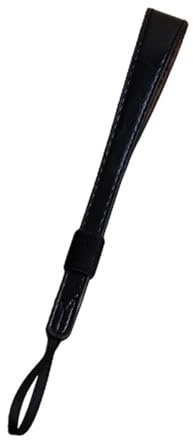 TRgqify-KM Camera Strap Leather Camera Wrist Hand Strap Grip For Nikon For Leica For Sony For Fujifilm X30 X20 X10 XT10 XT1 X100 Camera (Color : Black)