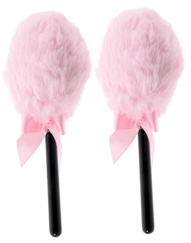 IWOWHERO 2stücke Puderquaste Zum Auftragen Von Make-up Lose Quaste Fürs Gesicht Make-up-tool Aus Hautfreundlichem Material Praktisch Für Professionelle Und Private Anwendung