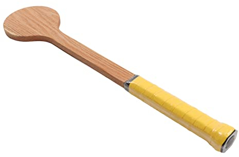 KIMISS Professionelle Tennis-Trainingshilfe – Tennis-Pointer-Löffel aus Holz, Sweet Pointer Trainer, Schläger, Schwung-Übungsgerät mit Aufbewahrungstasche für Verbesserte