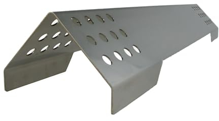 Fire World Edelstahl Brennerabdeckung Gasgrill for Rösle Videro Series, Edelstahl Aromaschienen für Rösle Videro G6, G6-S, G6-S Nero, Vario+ und Sansibar Brennerschutz Flavorizer Bars 6 Stück