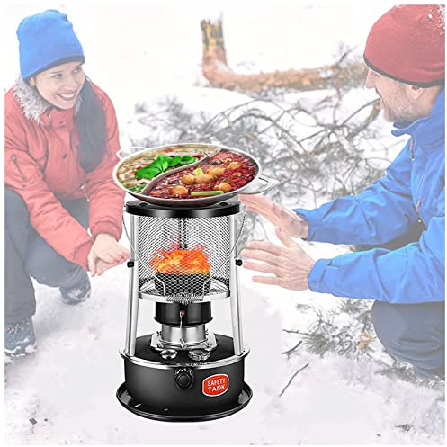 XCSCUK Kerosin-Heizung für den Innenbereich, Kerosin-Campingkocher, Kerosin-Öl-Heizungsbrenner, für drinnen, Camping, Garten, Restaurant