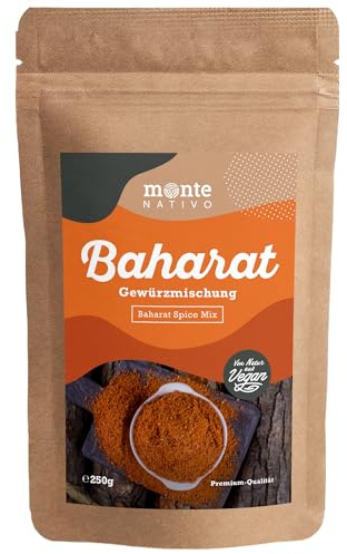 Condimento Baharat Monte Nativo (250g) - Mezcla de especias turca | Para kofta - Especias bien secadas - aromáticas, para cocinar, olor y sabor intensos