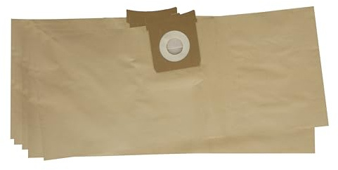 Masterpart Vacuum Paper Dust Filter Bags, 20 Litre, Pack Of 5 Compatible With Earlex Wet & Dry Vacuum Cleaners