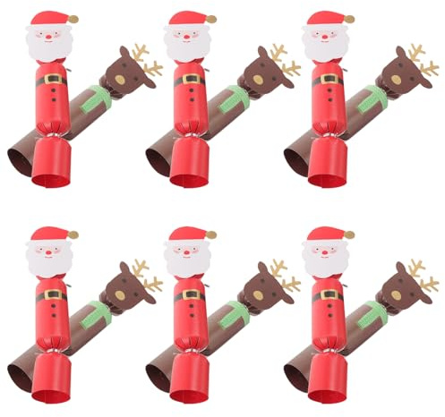 VERDANVERSE 20 St Julklappsförpackningar i Pappersboxar med Julmotiv Små Presentlådor för Godis och Bakverk Perfekta för Julfester och Dekoration Bärbara Xmas Candy Box för Gäster och Hembruk