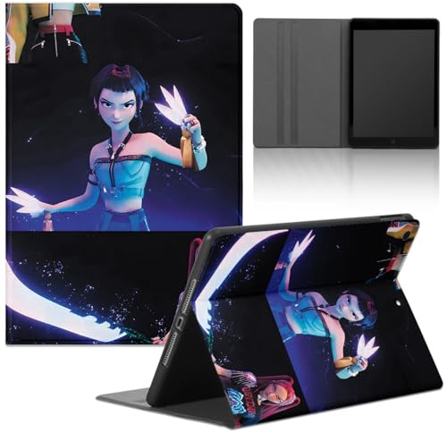 Funda Tablet para Xiaomi Pad 5 / Mi Pad 5 Pro 11 2021, Cárcasa TPU Silicona con Cartoon KPOP Hunters Zoey Rumi Mira Anime Diseño PU Cuero Flip con Función de Soporte Cubierta Protectora Cover,Anime