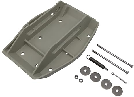 trailer parts4u 4 breite Stützplatten kompatibel mit Alko Stützen Bigfoot Wohnwagen Wohnwagenstützen Unterlegplatte