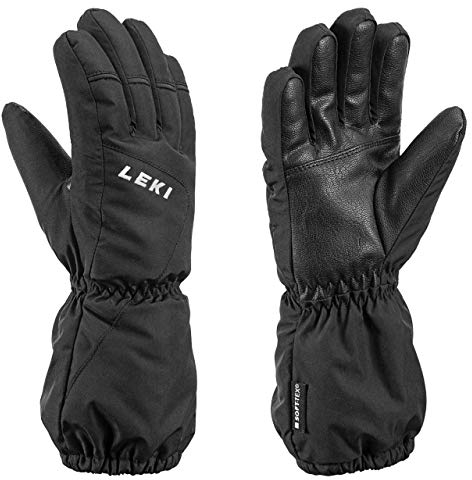 LEKI Kinder Nevio Handschuhe, schwarz, EU 3