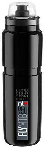 Elite Fly Mtb 950Ml Trinkflasche Black Grey One Size