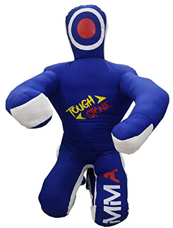 Tough Stone Muñeco de boxeo BJJ Wrestling MMA para saco de boxeo para artes marciales mixtas, Jiu Jitsu brasileño, judo, karate, chupete sin relleno