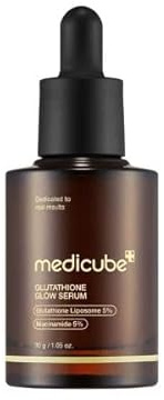 Medicube AGE-R Suero brillante de glutatión, 50 ml, suero facial iluminador | Iluminador