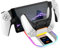 Charging Dock for Sony PlayStation Portal Game Console PS5 Handheld Charging Station for PS5 Controller Charger with RGB lights for PS Portal Accessories