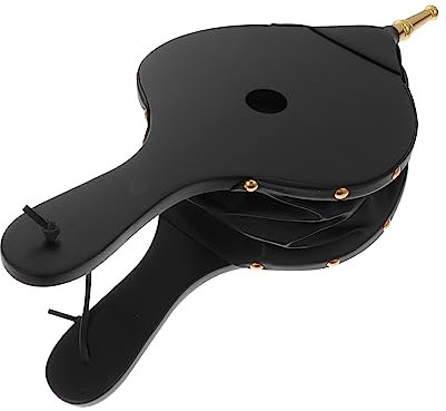 Garneck Fuelle Manual Para Chimenea y Barbacoa De Madera Tubo Dorado, Soplador De Aire Ergonómico, Resistente y Práctico Para Encendido Rápido, Herramienta Adecuado Para Uso Hogar y Exteriores