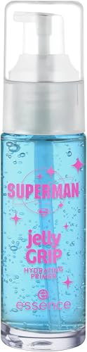 essence Superman jelly GRIP PRIMER IDRATANTE, idratante, levigante, preparatorio, naturale, traslucida (29ml)