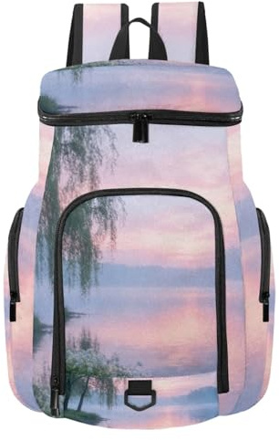 Bellflower Slope Large Capacity Gym Bag with Dedicated Shoe