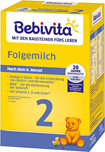 Bebivita Vervolgmelk 2, 500g