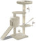 VOUNOT Cat Tree Tower, Cat Condo with Sisal Scratching Post, Multi Level Cat Climbing Frame Indoors, Cat Activity Tree, Beige, XL