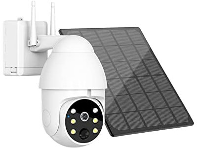 Cámaras de Seguridad Solares Inalámbricas Exterior 5MP Tuya Smart Life Ip Cámara Pir Movimiento PTZ Wireless de batería solar WIFI Camera Seguridad Video Vigilancia Cam Outdoor para la seguridad del h