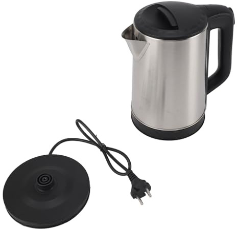 Bollitore per Acqua Calda, Facile da Pulire Spegnimento Automatico Interruttore a un Pulsante Bollitore Elettrico 220 V Multifunzionale da 2,3 Litri in Acciaio Inossidabile da