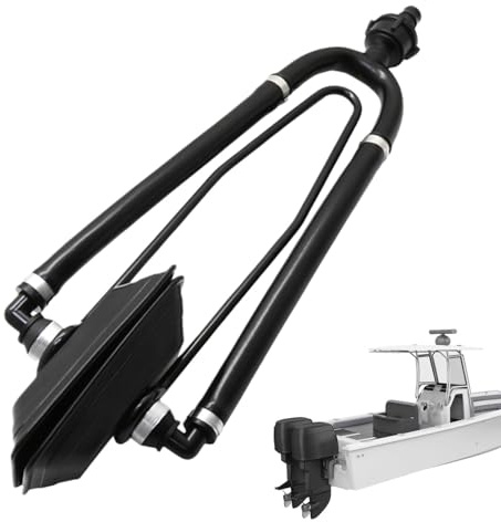 Orejeras para motores fueraborda - Orejeras para bota y enjuague para motores fueraborda | Boat dul Water Feed Motor Flusher, orejeras rectangulares grandes, conexión rápida, orejas de motor