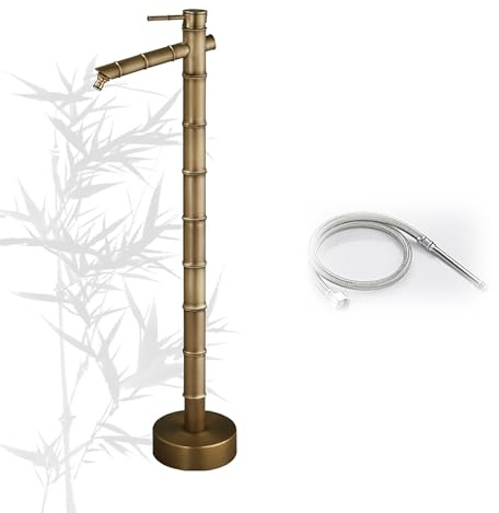 Rubinetto esterno verticale da giardino colonna d'acqua antigelo fontana indipendente per patio/cortile decorativo giardino montato rubinetto