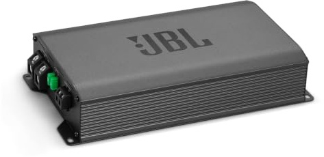 JBL Stage GT 50011 1 Kanal Subwoofer Autoradio Verstärker 1220W Max Class-D Mono Hochleistung Mono Endstufe Auto von Harman Kardon mit Kräftigem Bass EQ mit Tiefpassfilter und Fernbedienung