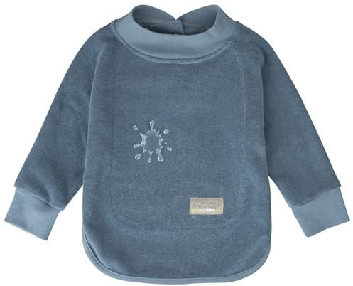 Odenwälder Baby Ärmellätzchen – Wasserdichtes Langarm-Lätzchen für Beikost, 6-24 Monate, mit verstellbarem Design, 100% wasserdicht