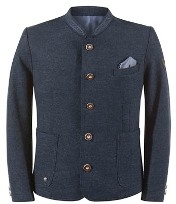 Stockerpoint Herren Wolfgang2 Trachtenjanker, dunkelblau, 56