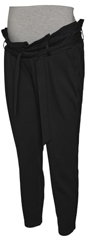 VERO MODA Damer Vmmeva Loose Paperbag Al Pant Noos Ej specificerat, svart, S