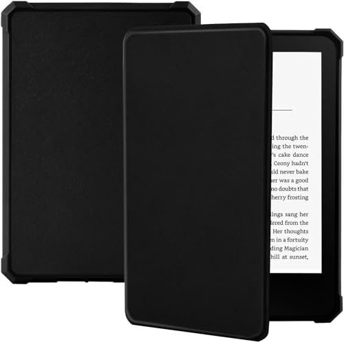 Tasche für Kindle 6 Zoll 2024 und 2022 (11 Generation), Ultraflaches, leichtes Premium PU Leder Folio Cover, und Kindle Paperwhite Signature für Kindle 6'' 11. Generation 2024/2022