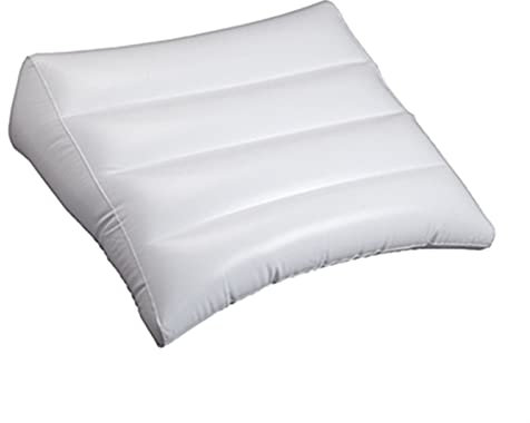 Großer aufblasbarer Bett Keilkissen Tragbare samtige leichte Kissenbett-Backkissen oder Fußhöhe