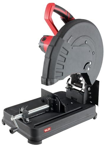 Valex TM411 Troncatrice da Ferro, 2100W, per Dischi Ø355mm, Capacità di taglio Ø90mm, Disco non fornito