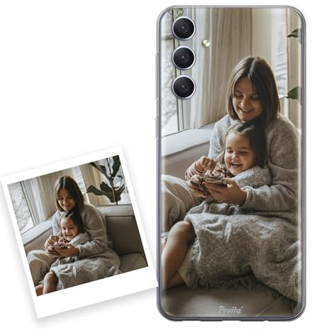 Pevita Personalisierte Hülle für Samsung Galaxy A55 5G mit Foto
