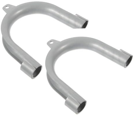 Garneck 2pcs Washing Machine Hose U-bracket Drain Hook Washing Machine Drain Pipe U-clamp for Garden Use Stable Drainage System Installation and Leak Prevention