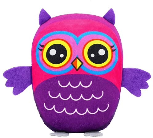 Landahl & Baumann Kuscheltier Eule 16 cm – Weiches Stofftier & Plüschtier für Kinder, Geschenkidee für Jungen & Mädchen, Einschlafhilfe, Spielzeug zum Kuscheln