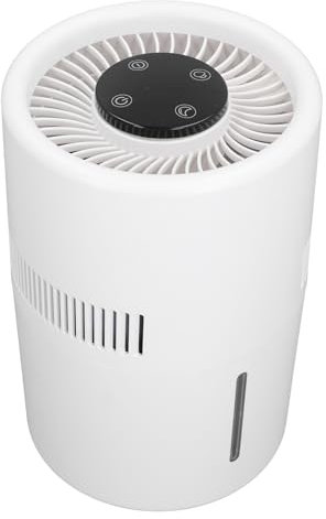 4L Humidificador para la Casa del bebé del Dormitorio, 4L Tanque de Agua, 5W Tranquilo 2 en 1 Purificador de Aire con Humidificador, Purificador de Aire de Escritorio