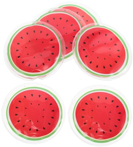 AUTSUPPL Cerotti Rinfrescanti Per Occhi 6 Pezzi Riutilizzabili Impacchi Di Ghiaccio Per Ragazzo Ragazza Effetto Freddo Sollievo Gonfiore Per Uso Quotidiano e Relax