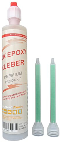 Big Box 300g 2-Komponenten Epoxy Klebstoff – Extrem starker 2K Kleber für Metall, Stein, Keramik, Glas & Kunststoff – Universalkleber für Werkstatt & Haushalt