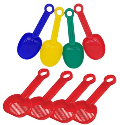 TOYANDONA 8 pièces Jouets de Plage Garçon Fille Pelle et Pelle de Sable Couleurs Aléatoires pour Jeux Extérieurs et Bac à Sable Couleur Aléatoire Couleur Aléatoire