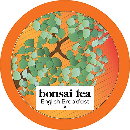 Bonsai Tea Co. English Breakfast, compatible avec les machines à café K Cup dont 2.0, 40 pièces