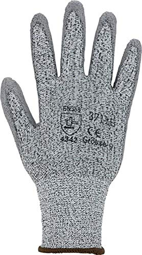 ASATEX Schnittschutzhandschuhe Größe 9 grau/grau, 10 Paar