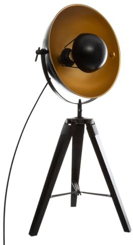 Lampadaire Atmosphera Loft Lahti Tripode Noir (30,5 x 29,5 x 70 cm)