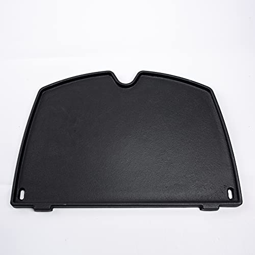 LOKHING 6558 Plaque de cuisson en fonte pour barbecue à gaz Weber Q100 & Q1000 Series Q120 & Q1200 Série Q 1400 Weber 32 x 21,84 cm
