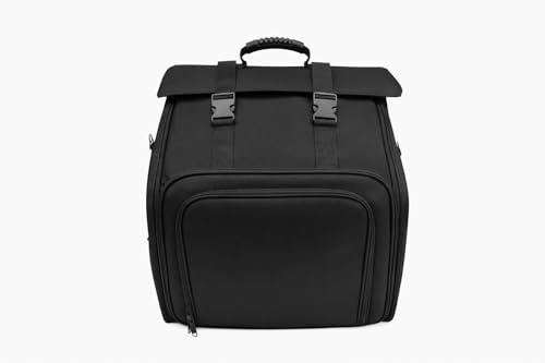 Steirische Harmonika Tasche Rucksack DELUXE-PRO für 4-reihige Harmonikas – robuster Schutz, gepolstert, ergonomisch, wasserabweisend, Tragerucksack für Profi Musikanten und Volksmusik