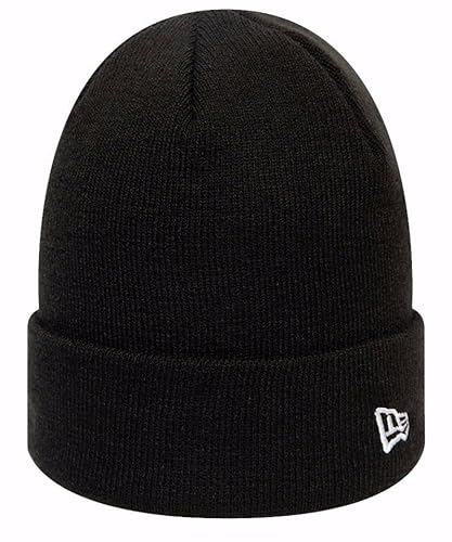 New Era Wintermütze Beanie Saum Essential Schwarz Cuff Knit - One-Size