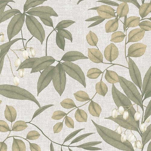 Superfresco Easy Persephone Neutral Floral Wallpaper | Paste The Wall | White Floral | Eco-Friendly
