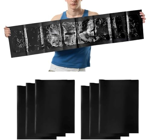Ycaaeo 6 Stück Klebefalle - 120cm * 27cm Klebeband Extra Starkes