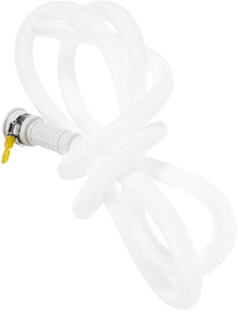 Uonlytech Condensate Tube Air Conditioner Drain Hose Kit Flexible Tubing Pvc 1.5m Easy to Bend Connect