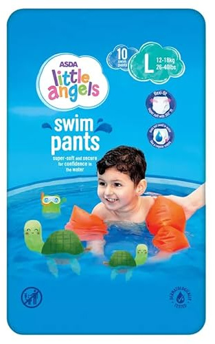 Little Angels Large Swim Pants 10 Pack